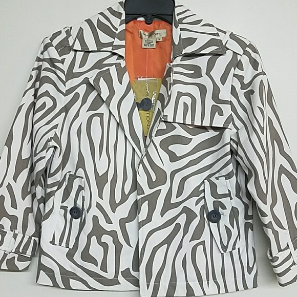Transitions animal print blazer - Picture 2 of 6